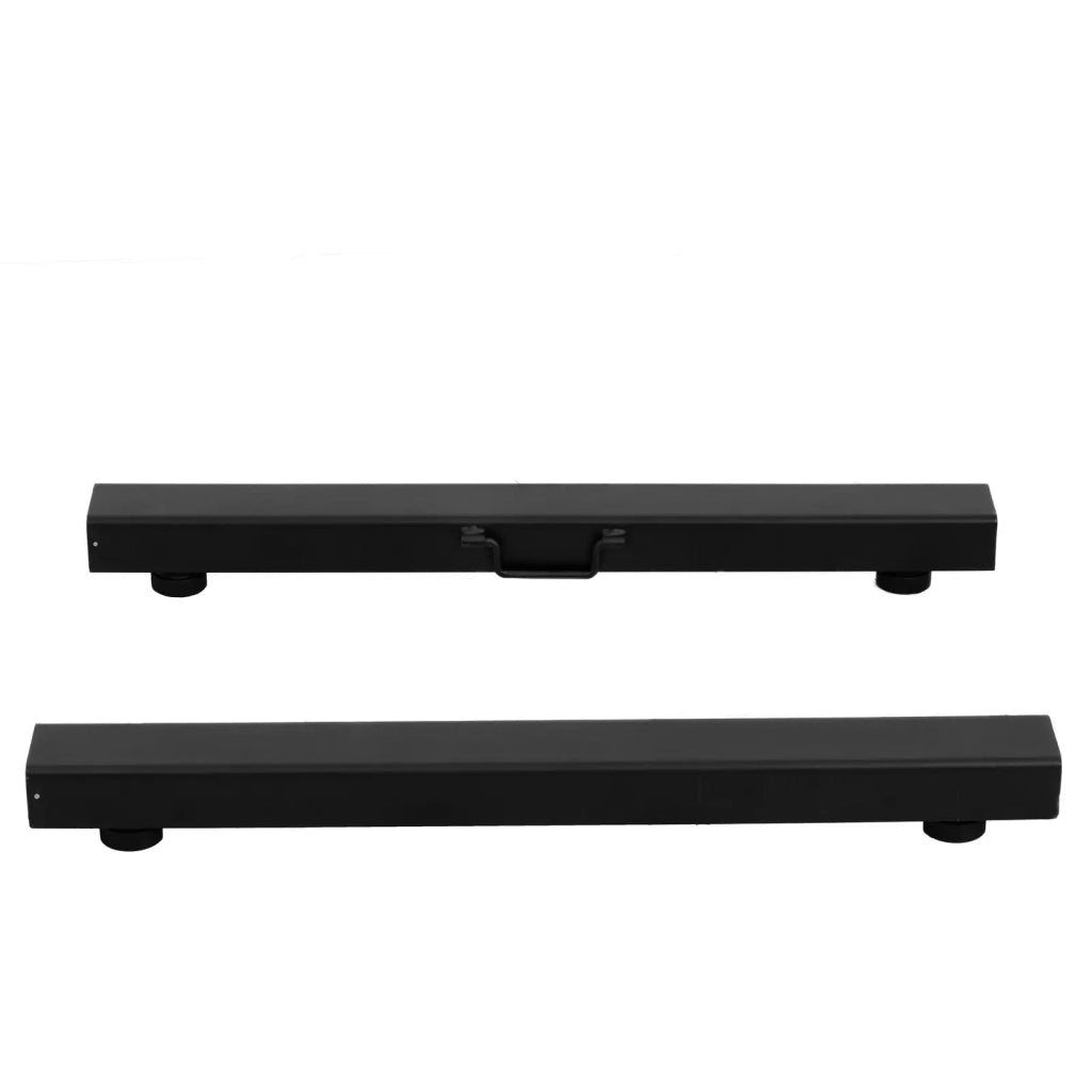 Bilance pesatrici 1500 kg / 0,5 kg 100 x 10 cm con Bluetooth e schermo LCD esterno acciaio al carbonio plastica alluminio pressofuso nero 14_0008411
