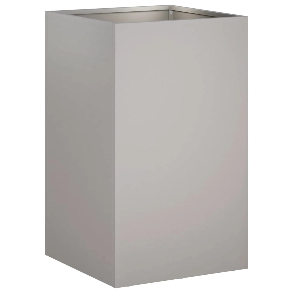 Vaso da giardino 2 pz Ruggine 30 x 30 x 40 cm Acciaio Corten 8005343