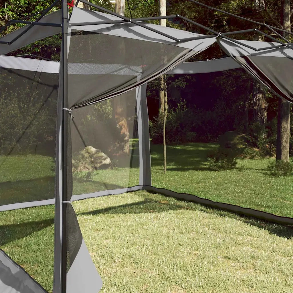 Tenda interna Grigio e arancione 303 x 303 x 196 cm taffetà 42001174