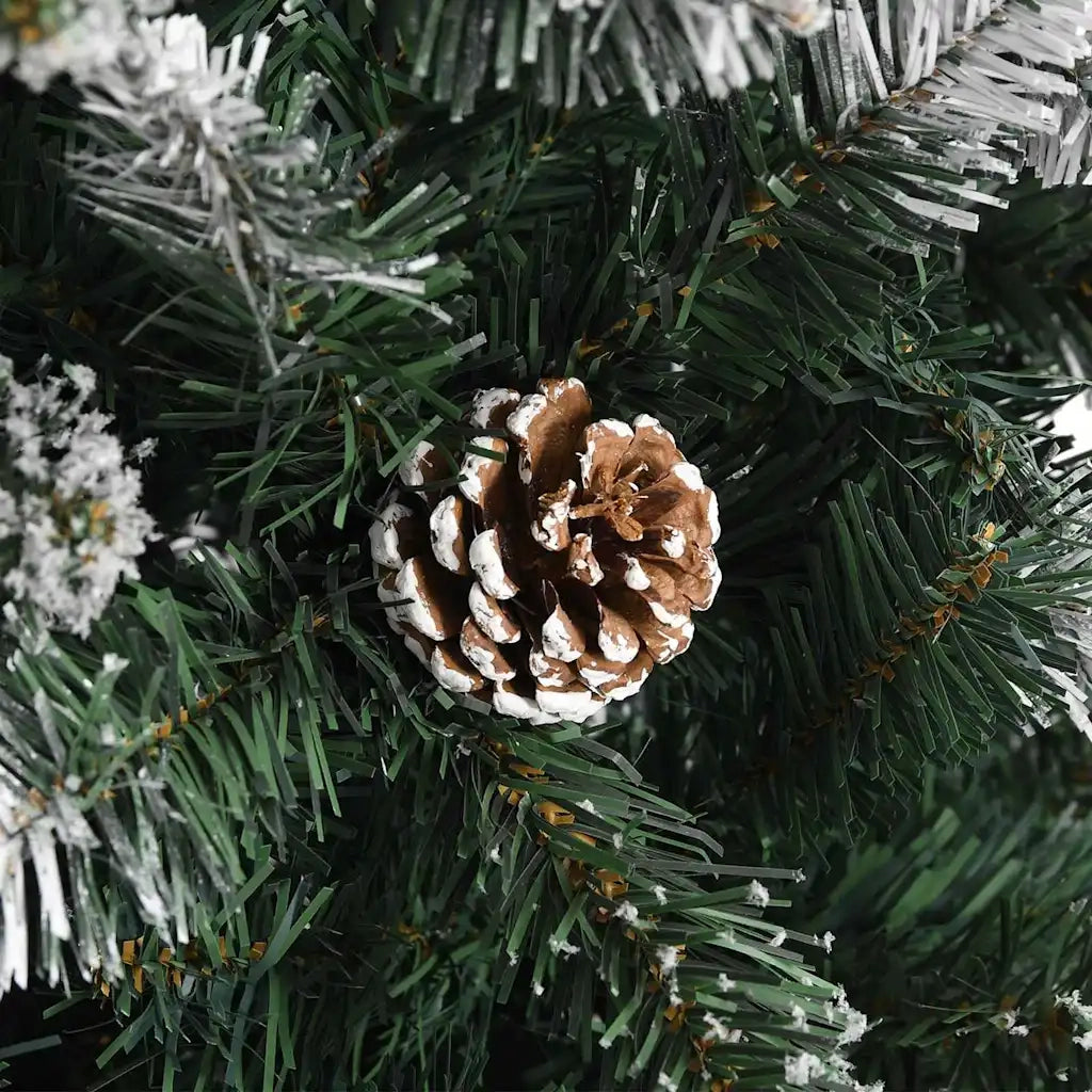 Albero di Natale | Decorazioni natalizie artificiale con 300 LED Verde 180 cm