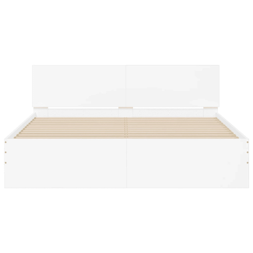 Giroletto con Testiera Bianco 140x190 cm