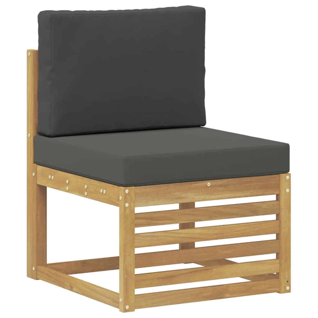 Set di divani da esterno 7 pcs Bianco e Antracite 3392572