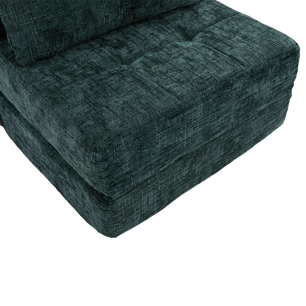 Divano Letto Pieghevole con Cuscini ¨C MINIMAL ¨C Materasso Foldable, Sofa da Terra