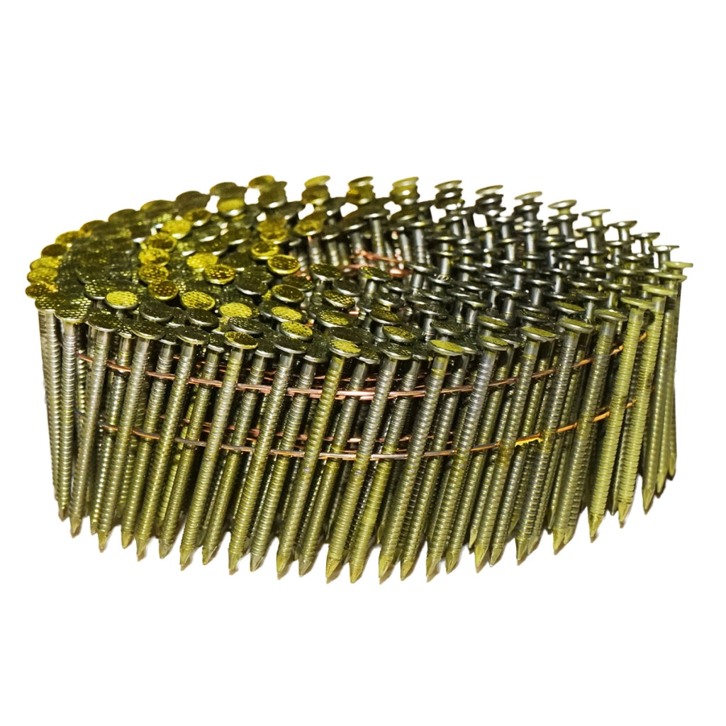 Set di 12000 chiodi su tamburo/rullo, anellati 2,3x40mm, 300 pezzi/rotolo
