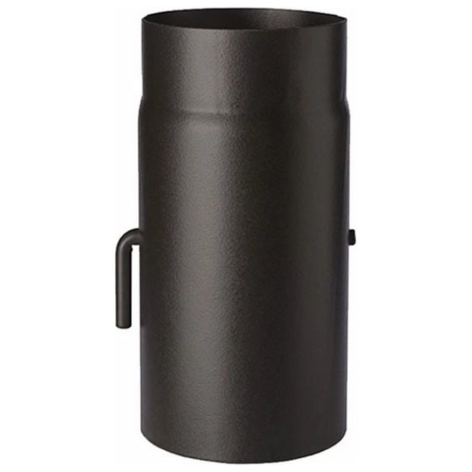 ALA 321199 Aeternum Serrandola per Stufa Acciaio 2 mm con Chiavetta inclusa colore Nero