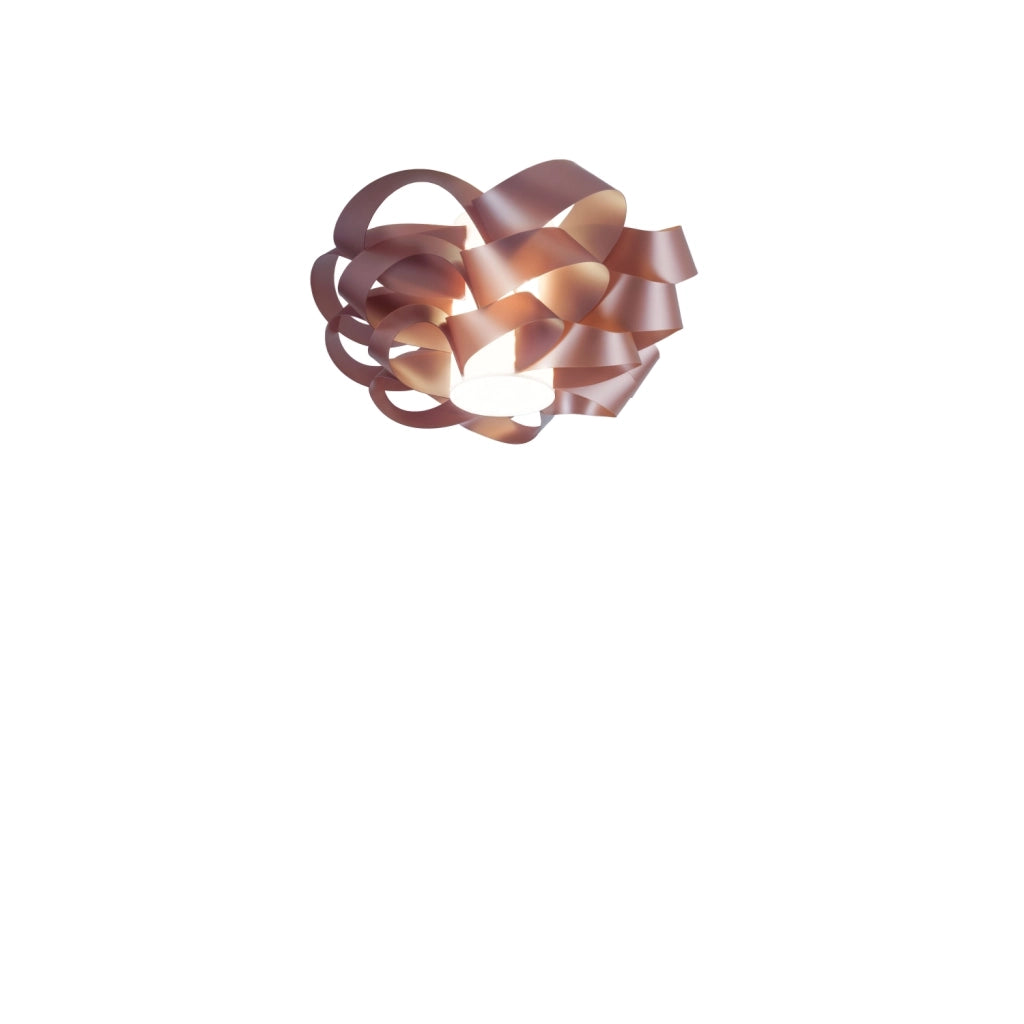 Plafoniera Moderna Cloud Polilux ® Pink Metal 2 Luci E27