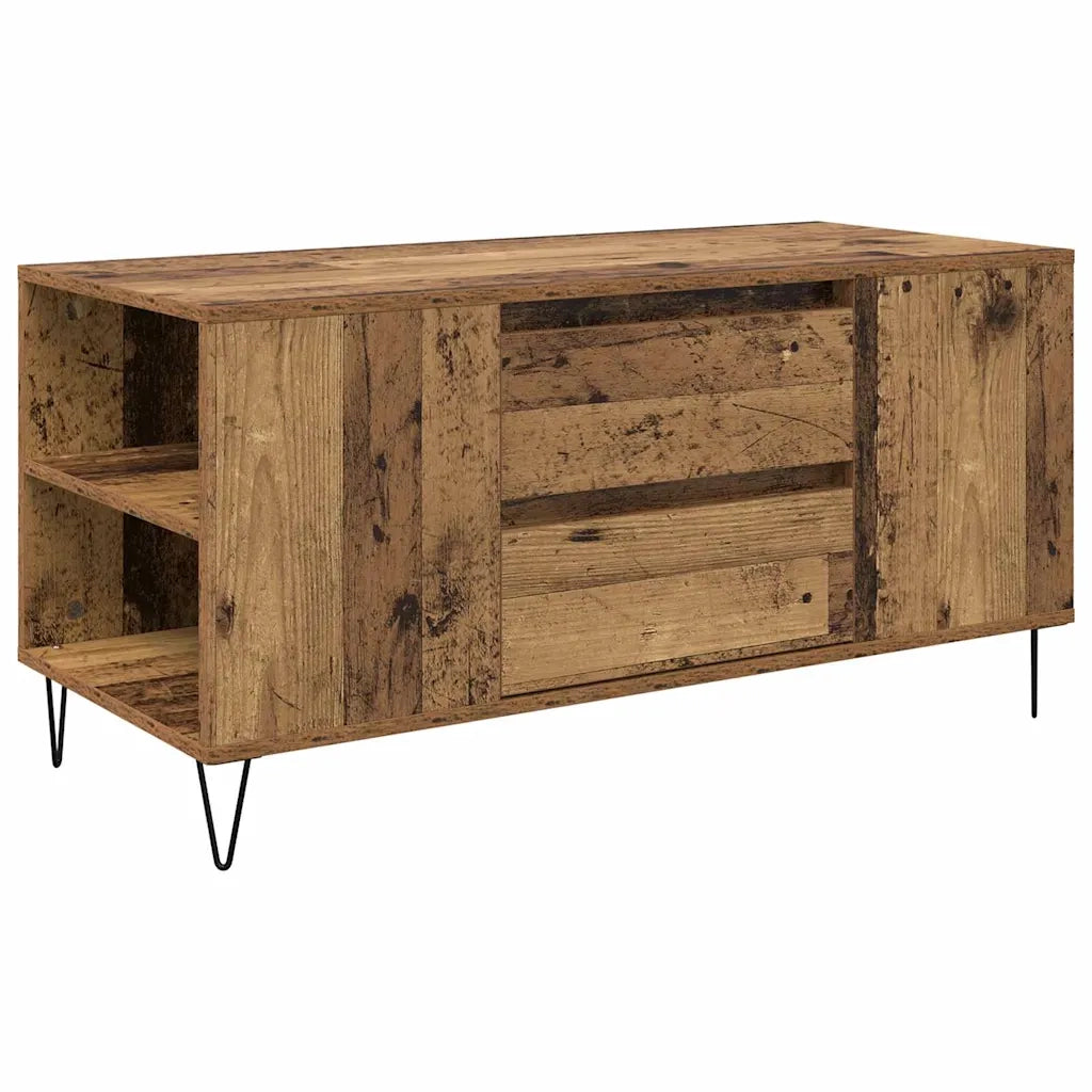 Tavolino da Salotto-Tavolino da soggiorno-Tavolo Legno vecchio 102 x 44,5 x 50 cm 416569
