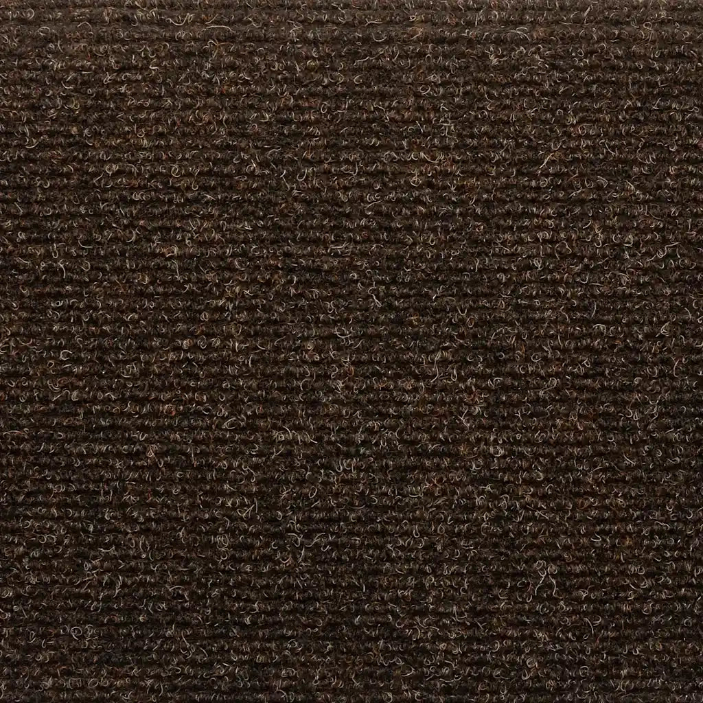 Tappetini per scale autoadesivi 30 pz 65x21x4 cm marrone semicircolari grandi 3365662