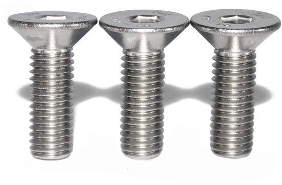 Viti a testa sottile M5x25 - 50 pezzi - Filo a spillo completo - Acciaio inossidabile A2 - Testa interna - Resistente allo shock - Viti