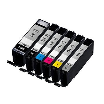 10.8ML With chip Canon MG5700,MG6800,MG7700#CLI-571BKXL