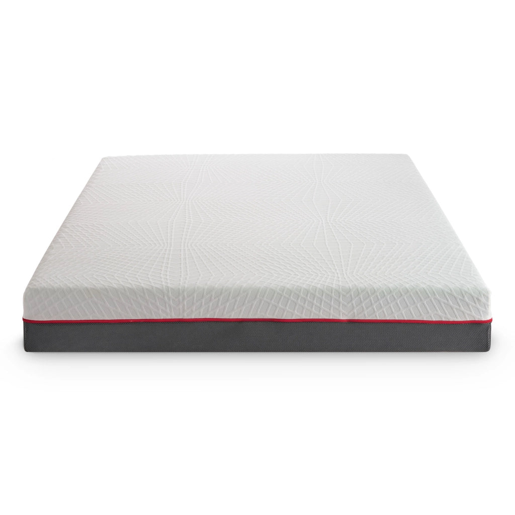 Materasso Piazza e Mezza 120x200 in Memory Foam, Altezza 21 cm, Sfoderabile, Rigidità H3, GREY