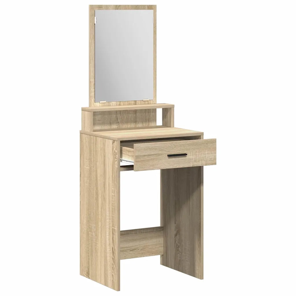 Toeletta | Tavolo da Trucco con cassetto Rovere Sonoma 50 x 41 x 140 cm