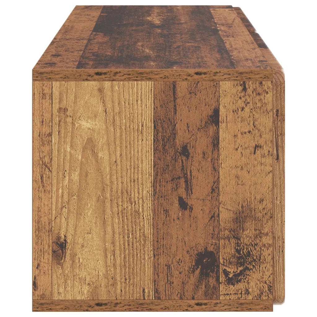 Mobile TV da Muro | Armadietto TV | Mobile Porta TV Legno antico 78,5 x 31 x 30 cm