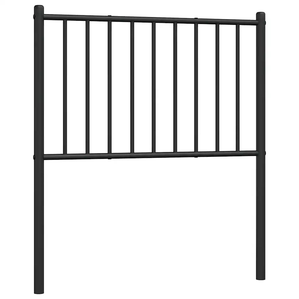 Testiera di Ricambio in Metallo Nero 75 cm 350890