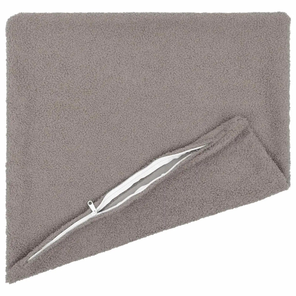 Federa 2 pcs HEERLEN Grigio Chiaro 50 x 50 cm Bouclé 910909