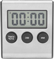 Cronografo Digitale con Allarme - Grande Display - Timer per Cucina e Bagno