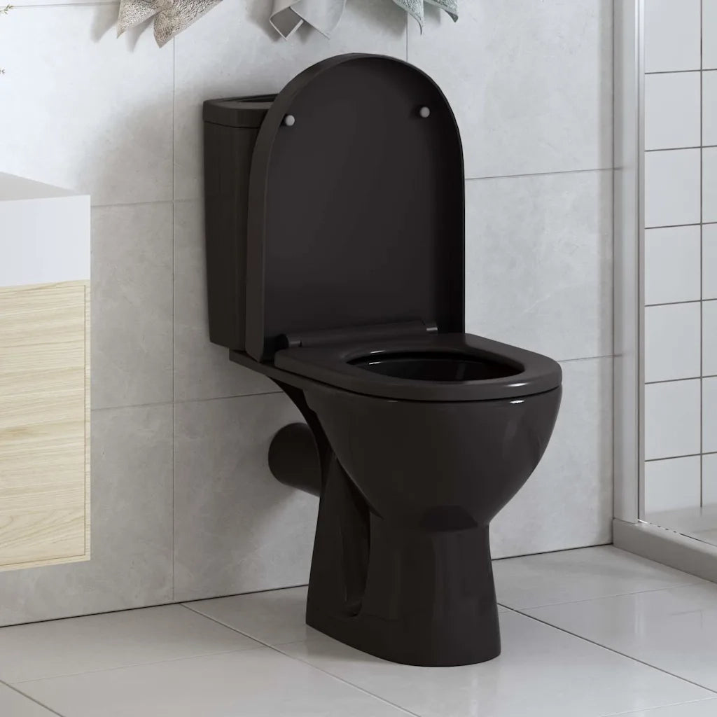 Copriwater Ammortizzato a Sgancio Rapido Nero 145023