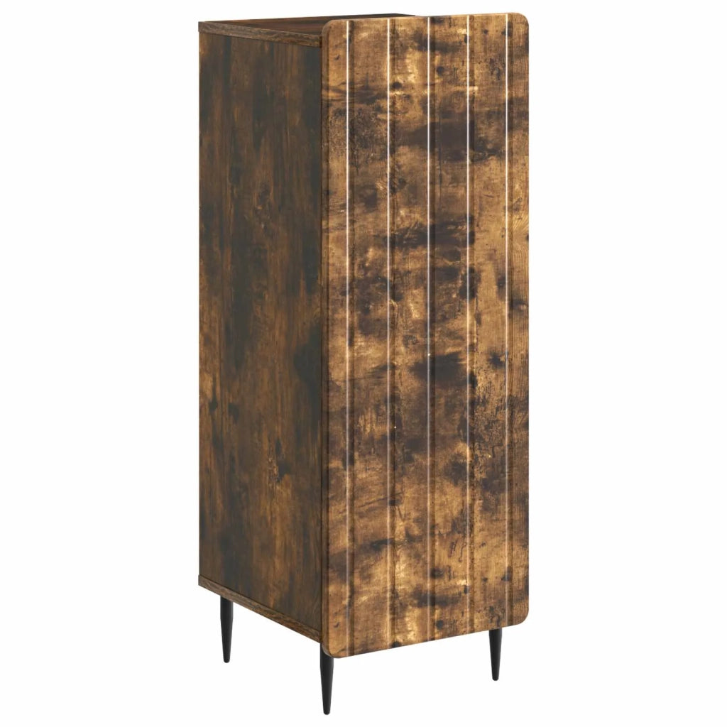 Credenza Rovere Fumo 34,5 x 33 x 92 cm Legno ingegnerizzato 894370