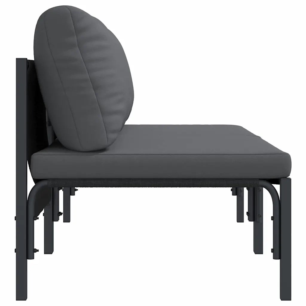 Mobili da Esterno 2 Pezzo Antracite 80 x 80 x 71 cm Acciaio 42009988