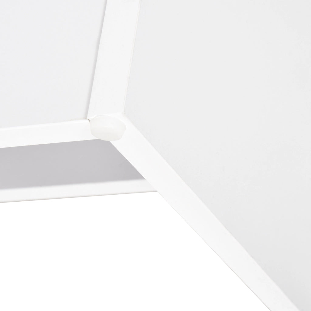 Armadio per Scarpe con 2 Ante Battenti, Cassetto e Piano in Vetro ¨C Minimal ¨C Legno Rovere Bianco 60x35x100