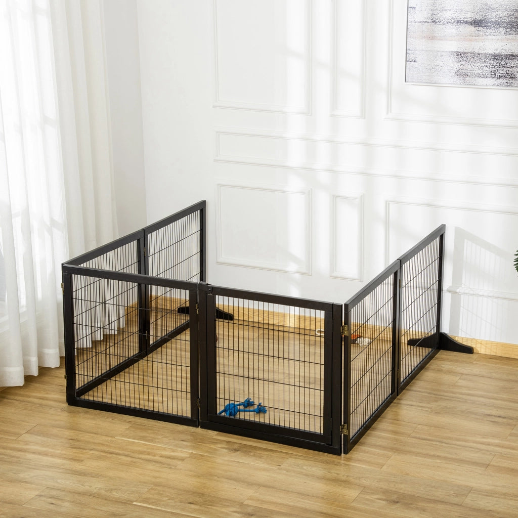 Cancello di sicurezza per porte, barriera per cani, cancello protettivo, cancello per cani, porta di sicurezza, pieghevole bidirezionale, legno di