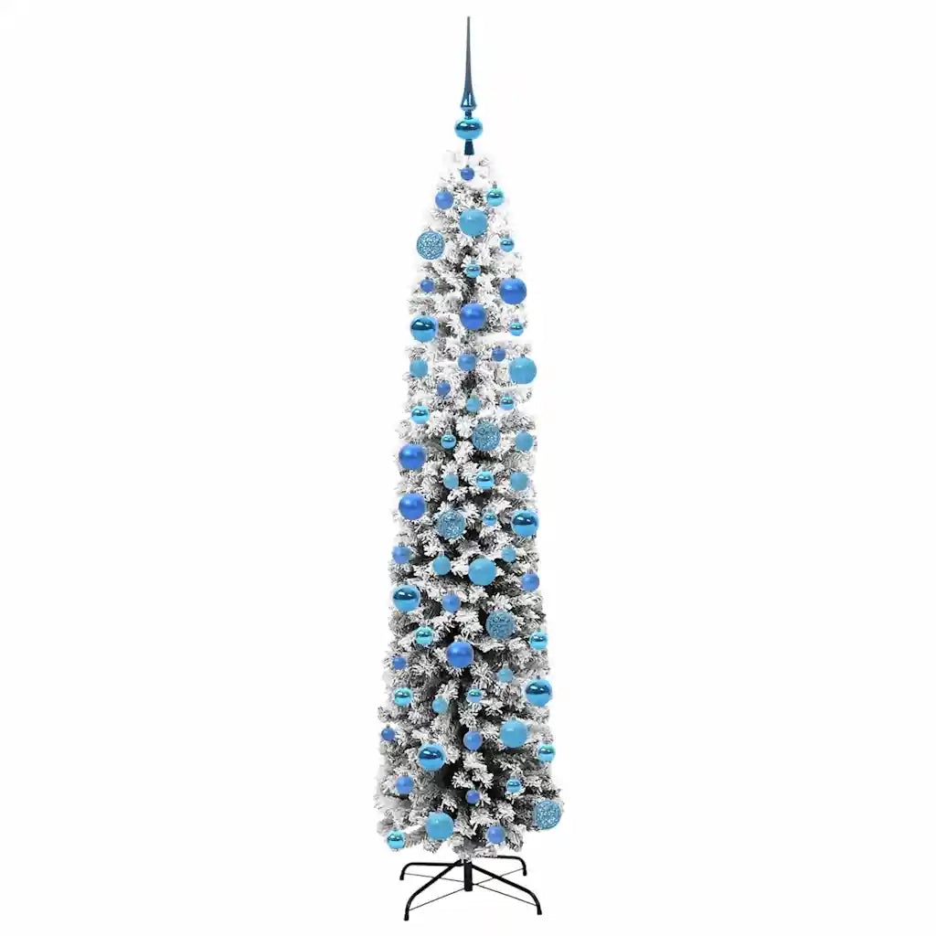 Albero di Natale | Decorazioni natalizie artificiale con 300 LED Verde 180 cm