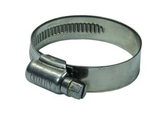 FASCETTA STRINGITUBO IN ACCIAIO INOX AISI 304 MM.13- - ø mm.32/50 - 50 pezzi QUALITY