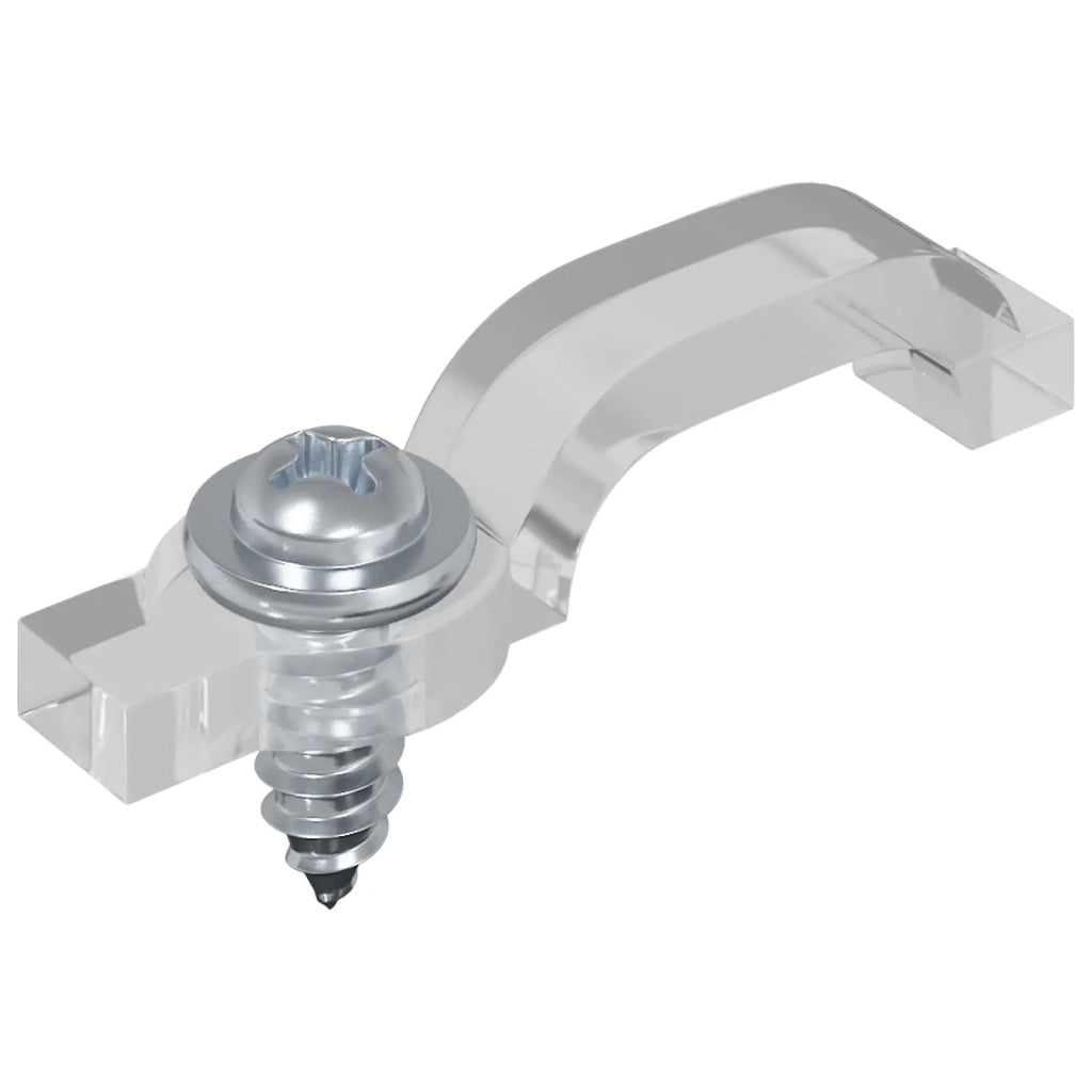 Striscia LED 2 pz Nero e trasparente 5100 mm Rame e plastica CFW2330900
