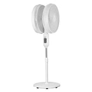 VENTILATORE A PIANTANA CON TELECOMANDO E TIMER DOPPIO ø 40 cm