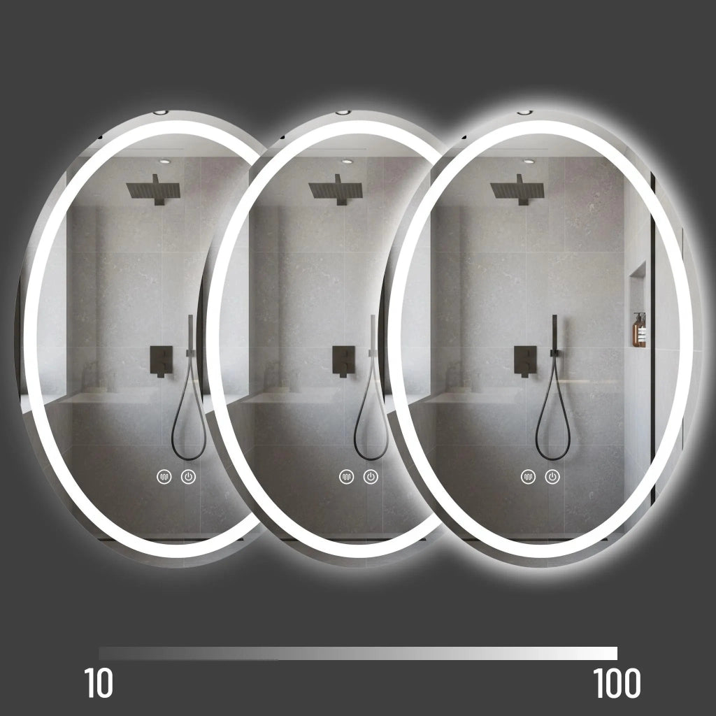 Specchio Led Marco 60x80 Cm