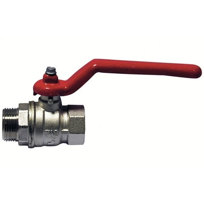 VALVOLA A SFERA MF CON LEVA ROSSA- 2 (DN 50)  25 bar / 362.5 psi- ITAP- pezzi 1