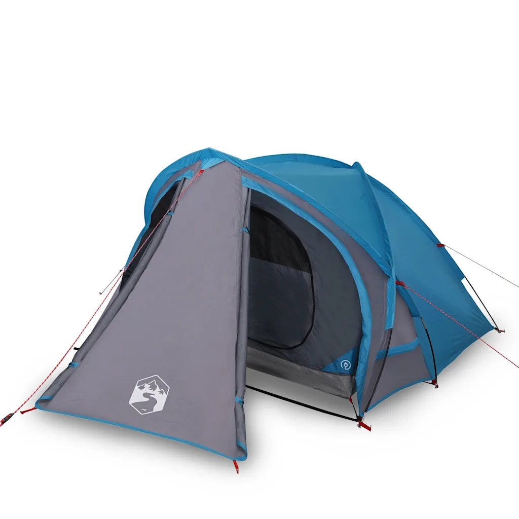 Tenda da campeggio | Tenda da campo a Cupola per 2 Persone Blu Impermeabile