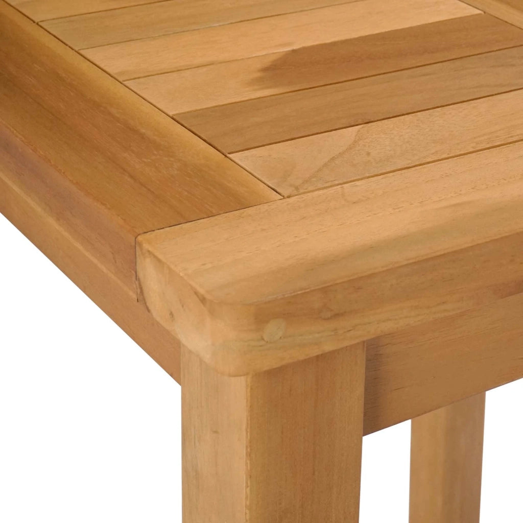 Set Bar da Esterno 3 pz Non trattato Legno di teak solido 3422497