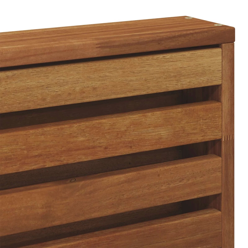 Set divano sezionale 7 pcs Naturale Legno di Acacia Massello 3374934