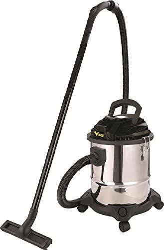 Vigor 9934038 Bidone Aspiratutto Combinato Acciaio Inox 25 L 1400 W Filtro HEPA colore Acciaio