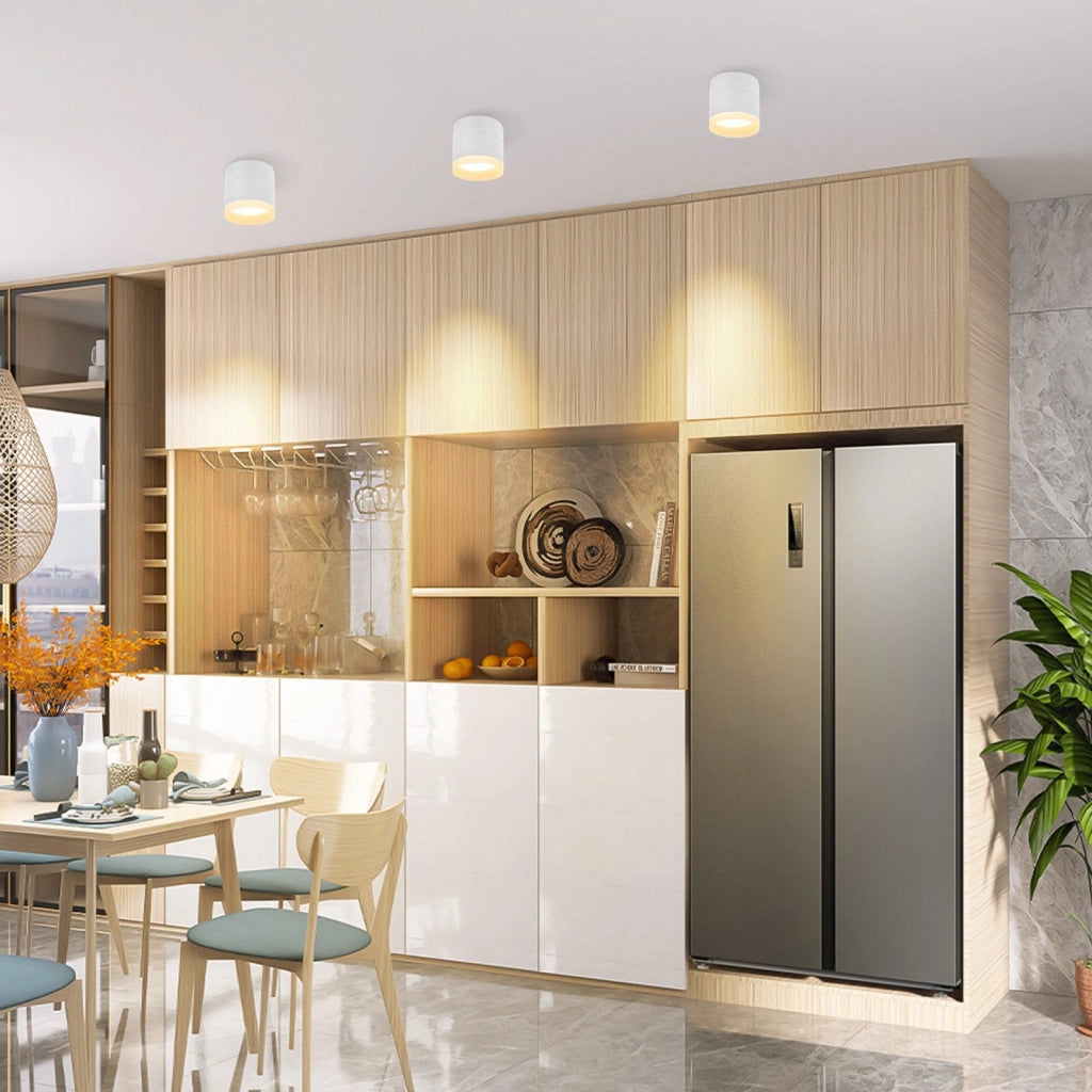 ZMH Faretto da soffitto da Incasso Rotondi Bianchi Piccoli GX53 per Corridoio Soggiorno Camera da Letto