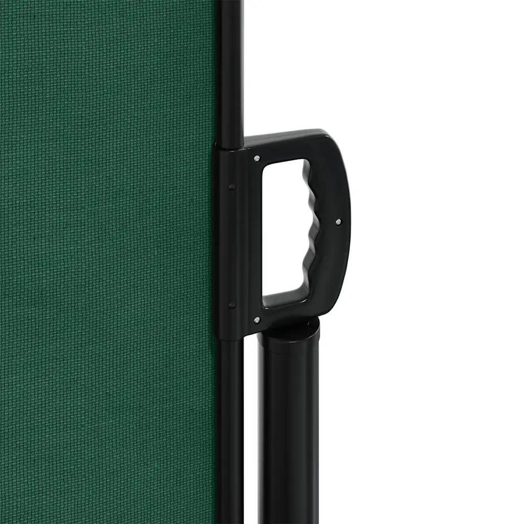 Tenda da Sole Laterale Retrattile-Tenda parasole per giardino Verde Scuro 140x300 cm