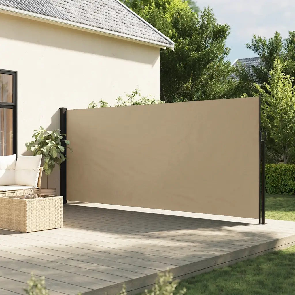 Tenda da Sole | Tenda laterale Retrattile Beige 170x300 cm