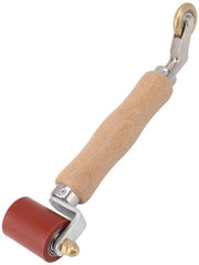 Rolla silicatica per nastri di carta da parere - Materiale resistente e rimovibile - Colore rosso - Trattamento con PVC e TPO - Utensile pratica per falegnami - 40 mm