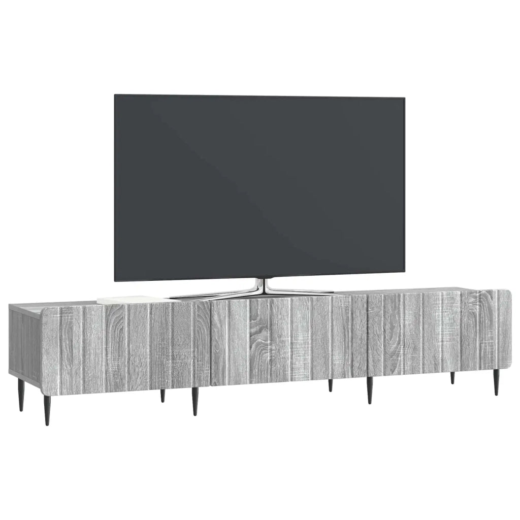 Mobile TV Grigio Sonoma 147 x 34,5 x 32 cm Legno ingegnerizzato 894481