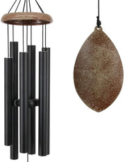 Sostegno per Altoparlante Decorativo con Profonda Risposta - 1 pezzo - Nero - Alluminio - 35 pollici