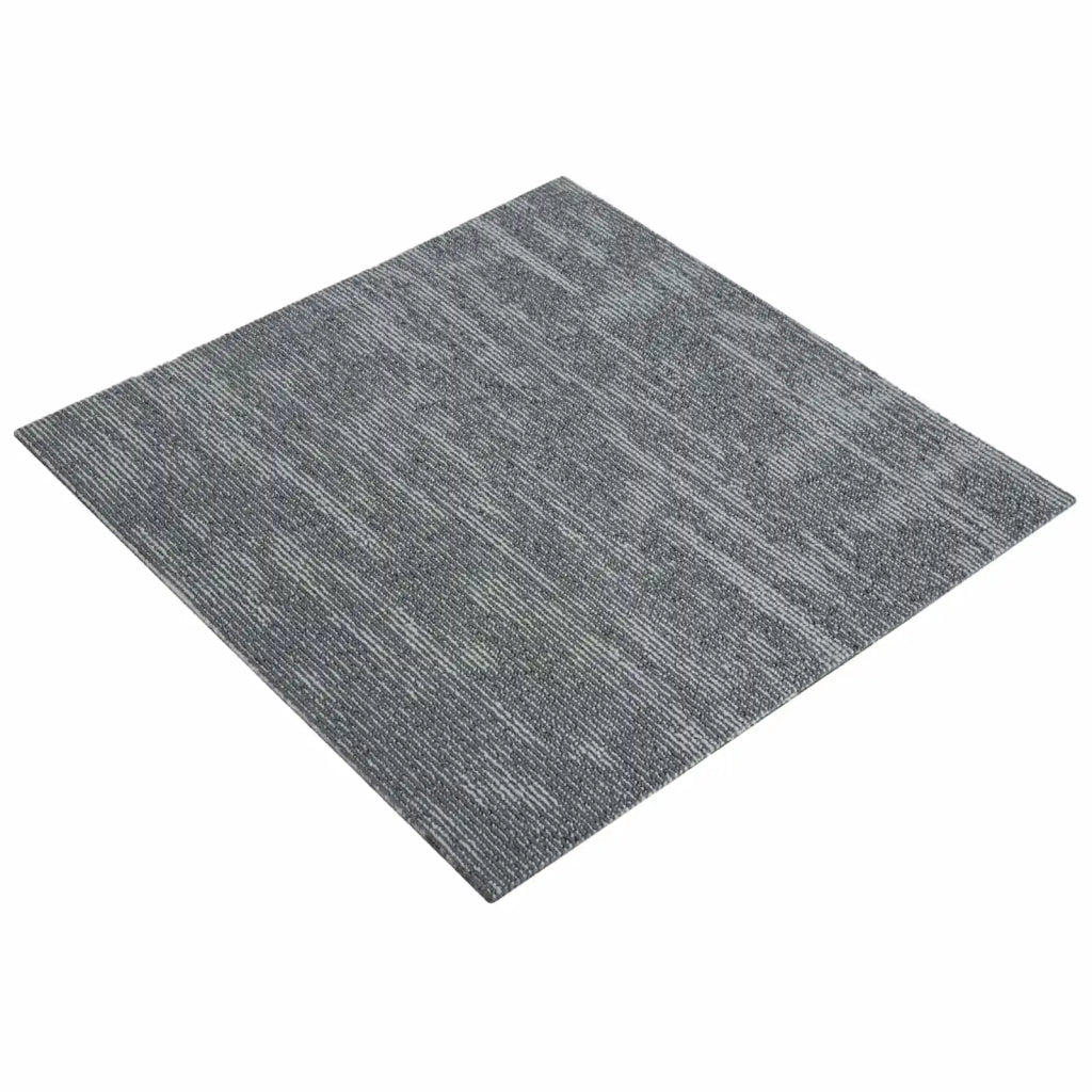 Piastrella per Tappeto Grigio Cemento 50 x 50 cm 4 pz CFW1371589