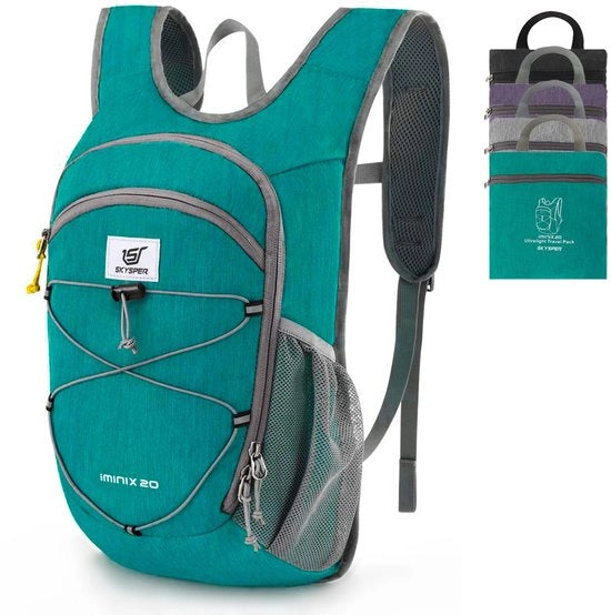 Borsa da Viaggio Pieghevole 20L Borsa da Giorno Borsa da Viaggio Leggera Borsa da Campeggio Borsa da Giorno Donna Uomo