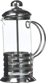 Macchina per caffè e the 350 ml - filtro a vetro francese, stampante a inchiostro con acciaio inossidabile e vetro borosilicato