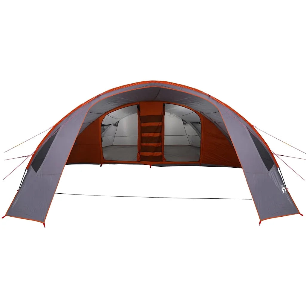 Tenda Tunnel per 6 Persone 6 persona Grigio e arancione 42004049