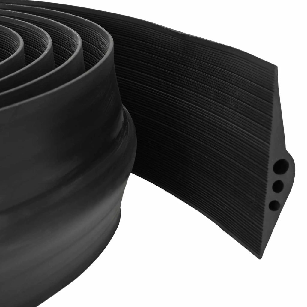 Guarnizione per pavimento del garage 112 x 20 mm 2 m Gomma EPDM 42038219