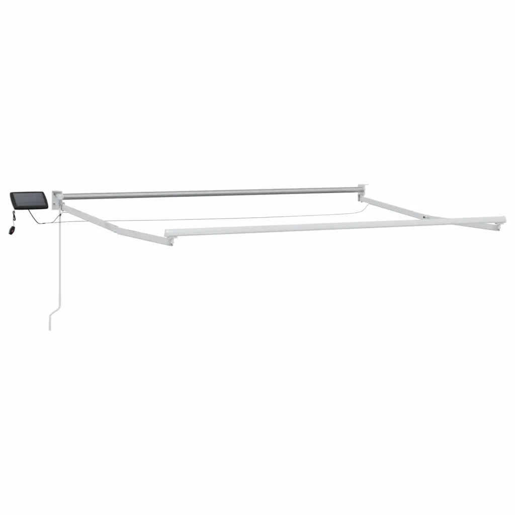Tenda retrattile manuale con LED Multicolore 3 x 2,5 m 3419254