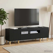 Mobile TV LED Nero Legno ingegnerizzato 896686