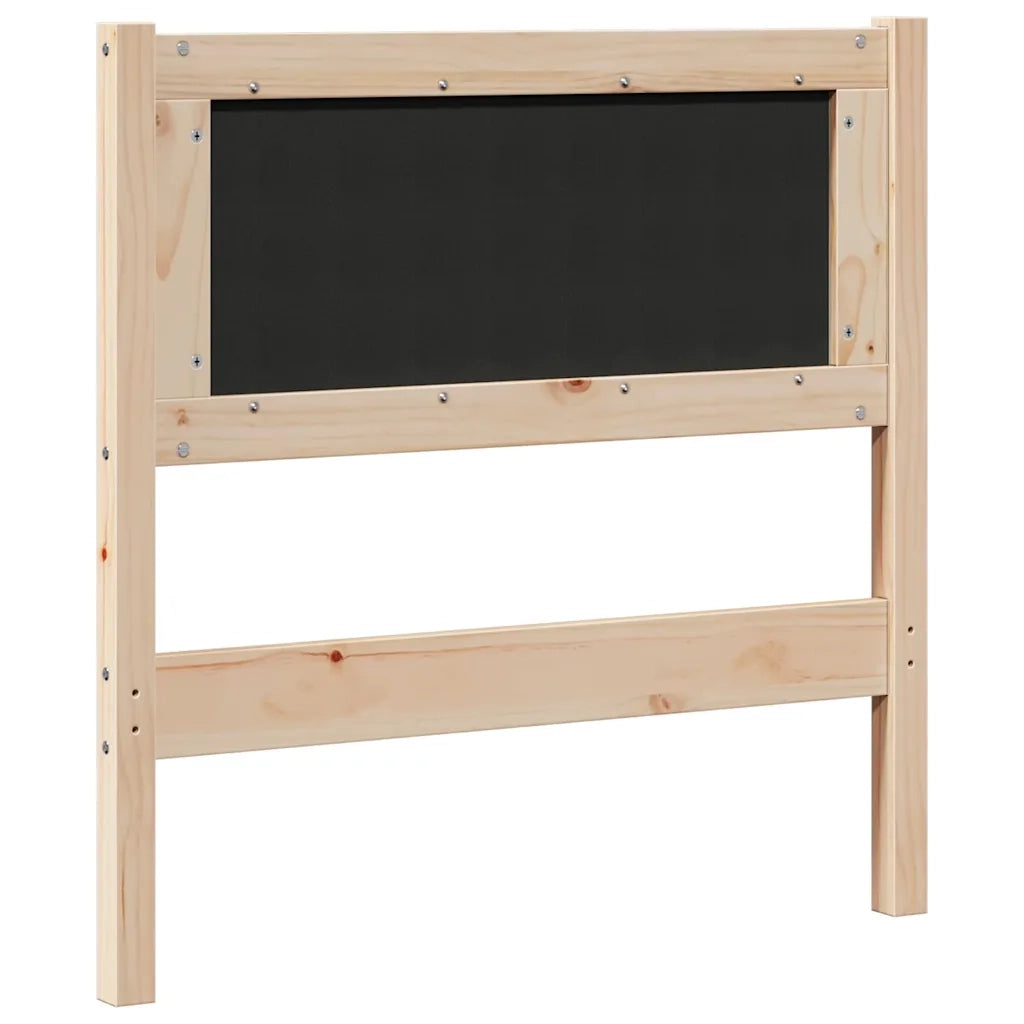 Testiera Altro Marrone 80 cm Legno di pino massello 878982