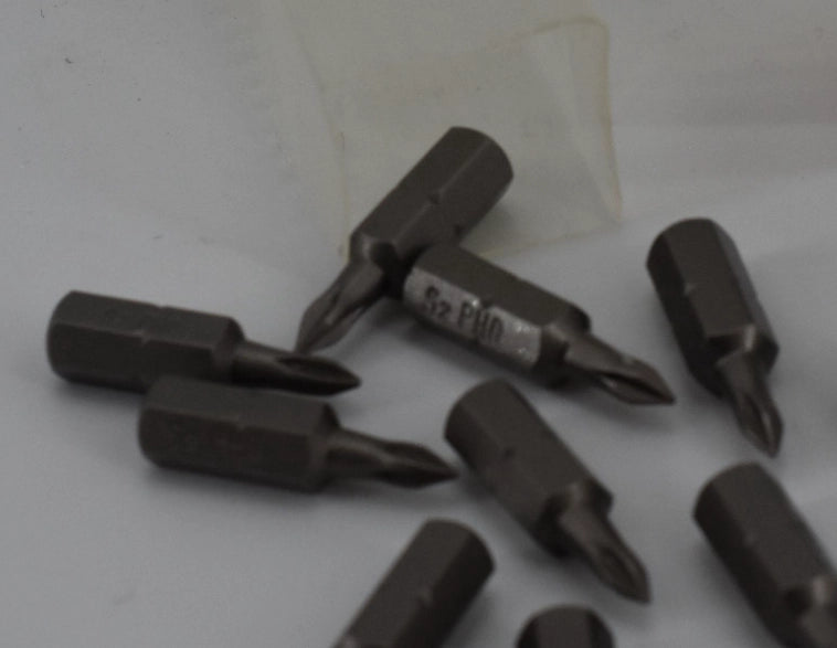 INSERTI PER VITI CON IMPRONTA A CROCE 'POZIDRIV' PZ 2 - 10 pezzi- ECEF